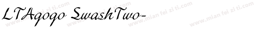 LTAgogo SwashTwo字体转换